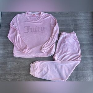 Juicy Couture Pink Pajama Set
